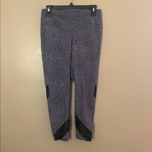 PINK Victoria's Secret Gray Leggings with Black Accents